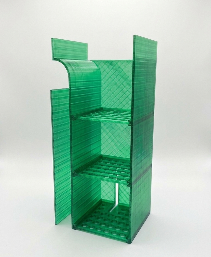 Fluval Evo 13.5 Chamber 1 Media Basket — 3-Tier PETG Filter Caddy