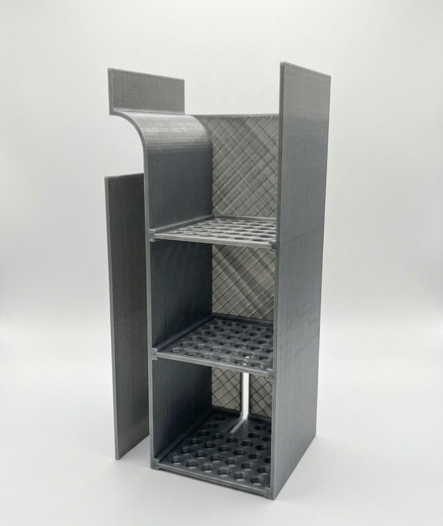 Fluval Evo 13.5 Chamber 1 Media Basket — 3-Tier PETG Filter Caddy