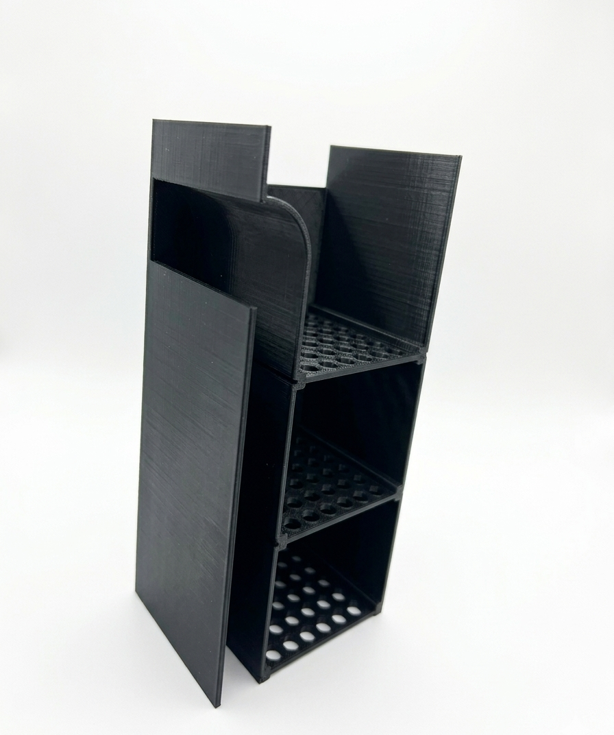 Fluval Evo 13.5 Chamber 1 Media Basket — 3-Tier PETG Filter Caddy