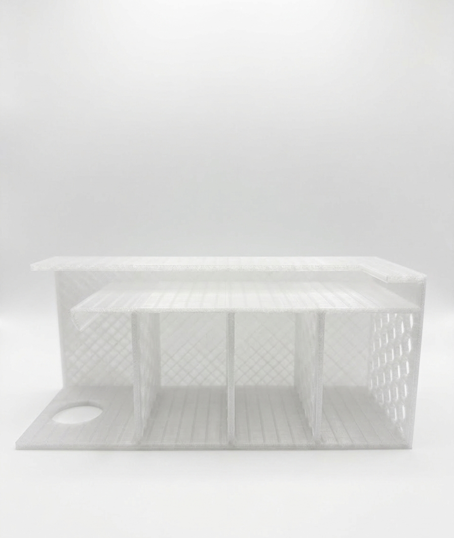 Fluval Evo 13.5 Chamber 2 Media Basket — 3-Tier PETG Filter Caddy